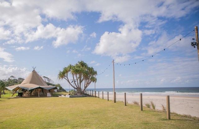 Beachfront event space 'Heart of the Bay'